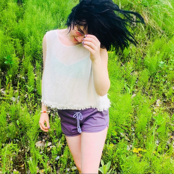 aerie Tops - Aerie white tunic. Size XXL. Would fit size 6-8. aerie Tops - Aerie white tunic. Size XXL. Would fit size 6-8.